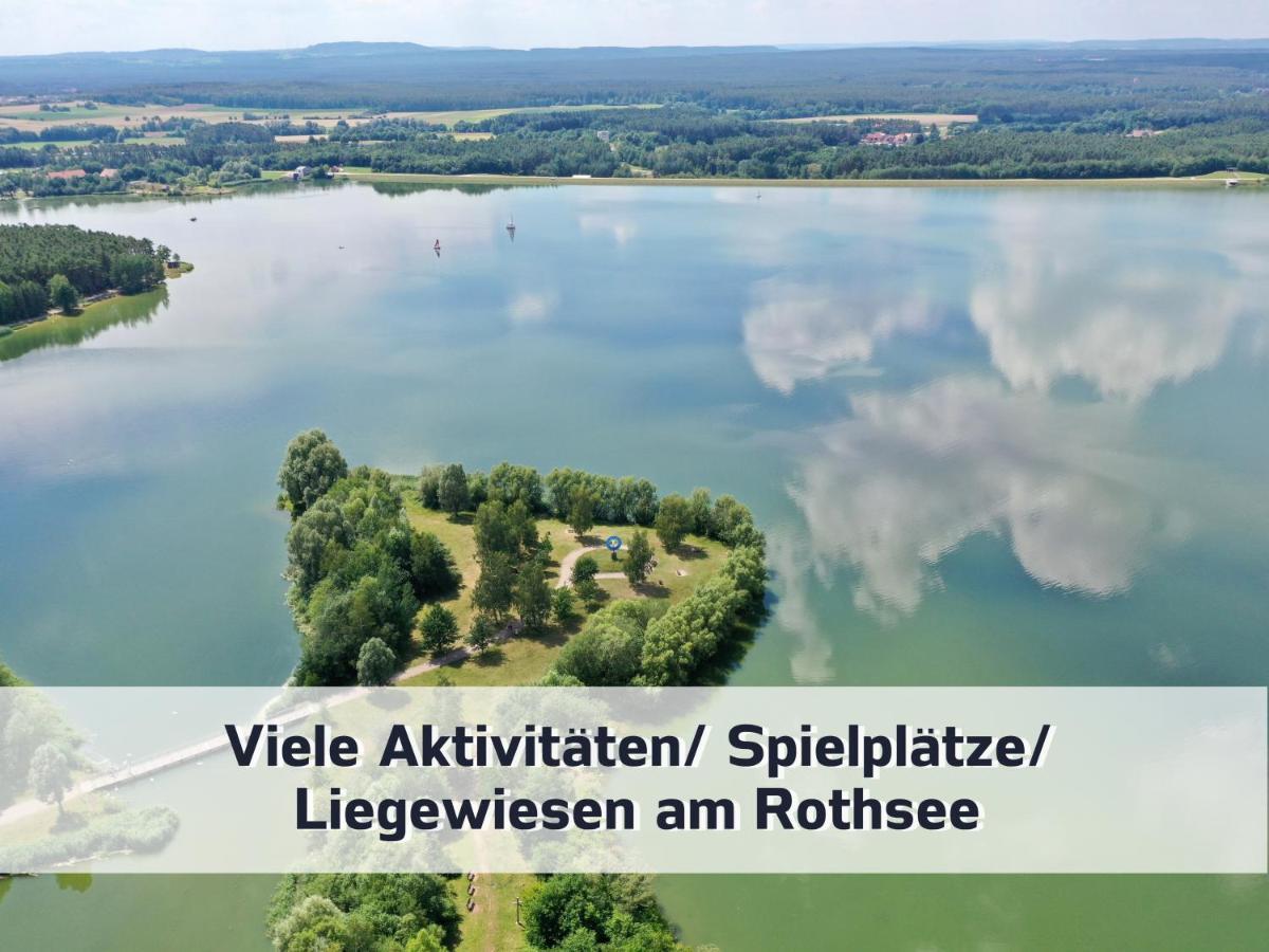 Ferienhaus Rothsee-Oase Ideale Ausgangslage Mit Tollem Ausblick, Sauna Und Privatem Garten Рот Екстериор снимка