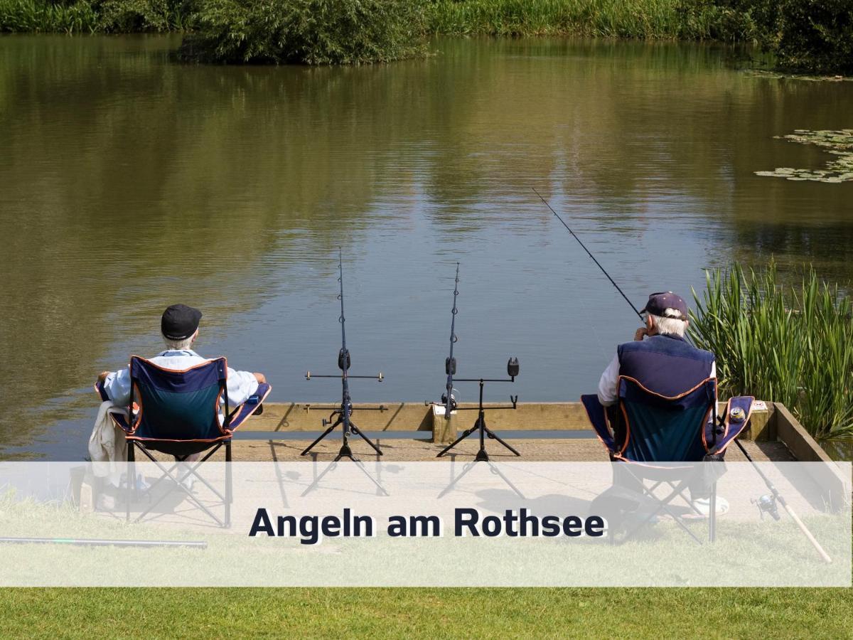 Ferienhaus Rothsee-Oase Ideale Ausgangslage Mit Tollem Ausblick, Sauna Und Privatem Garten Рот Екстериор снимка